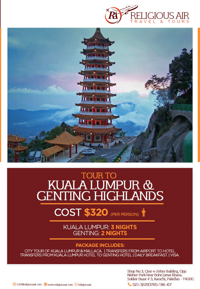 Explore Kuala Lumpur & Genting | Religious Air